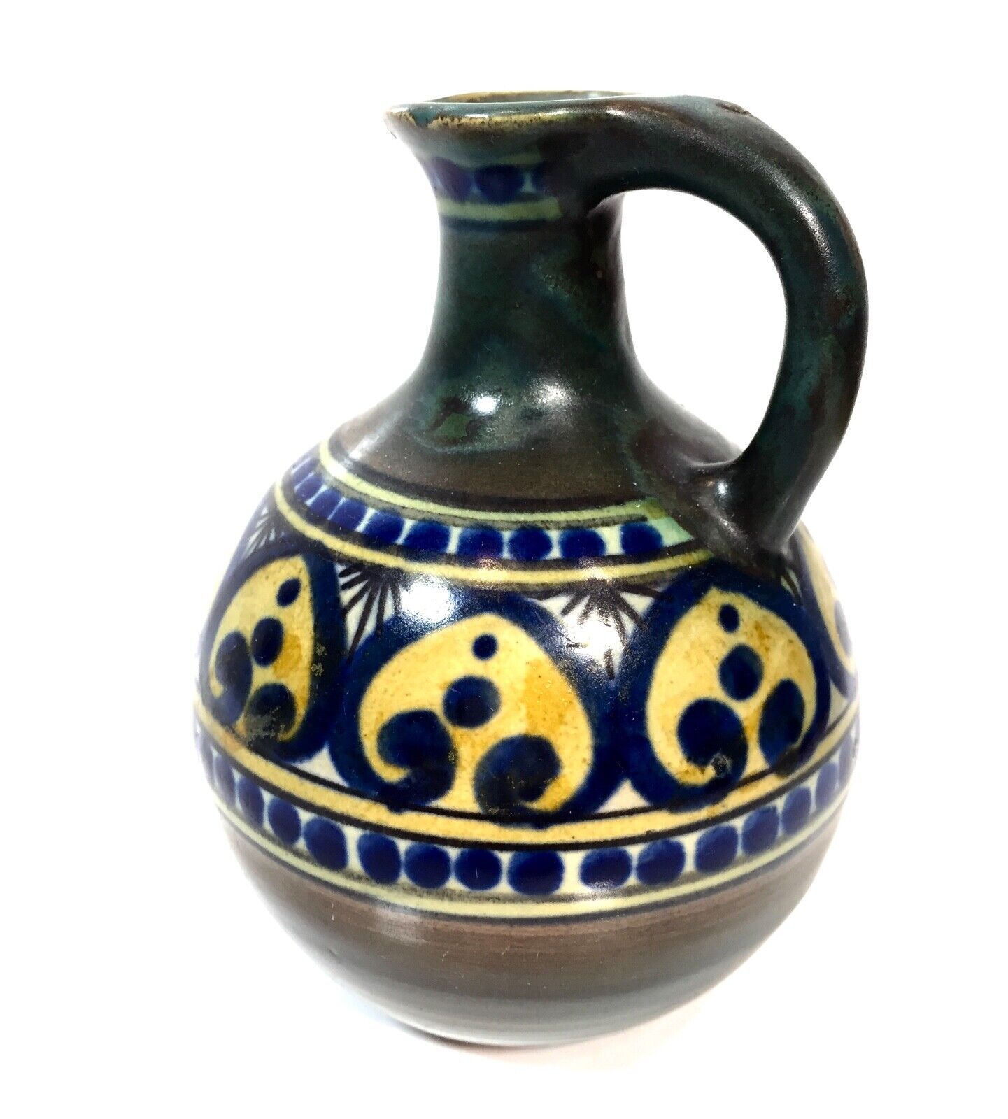 Antique Dutch Gouda Art Deco Pottery for Liberty & Co, London / Vase / Jug