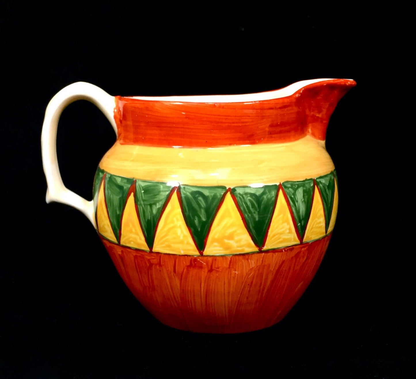 Clarice Cliff Original Jug / Vase Art Deco Pottery / Antique / c.1929