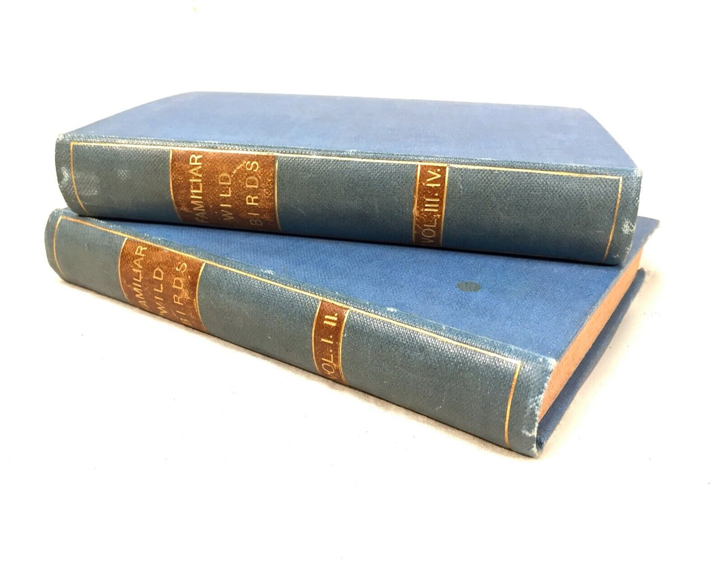 Familiar Wild Birds by W. Swaysland ~ 2 Volumes Coloured Plates 1st Edition 1901