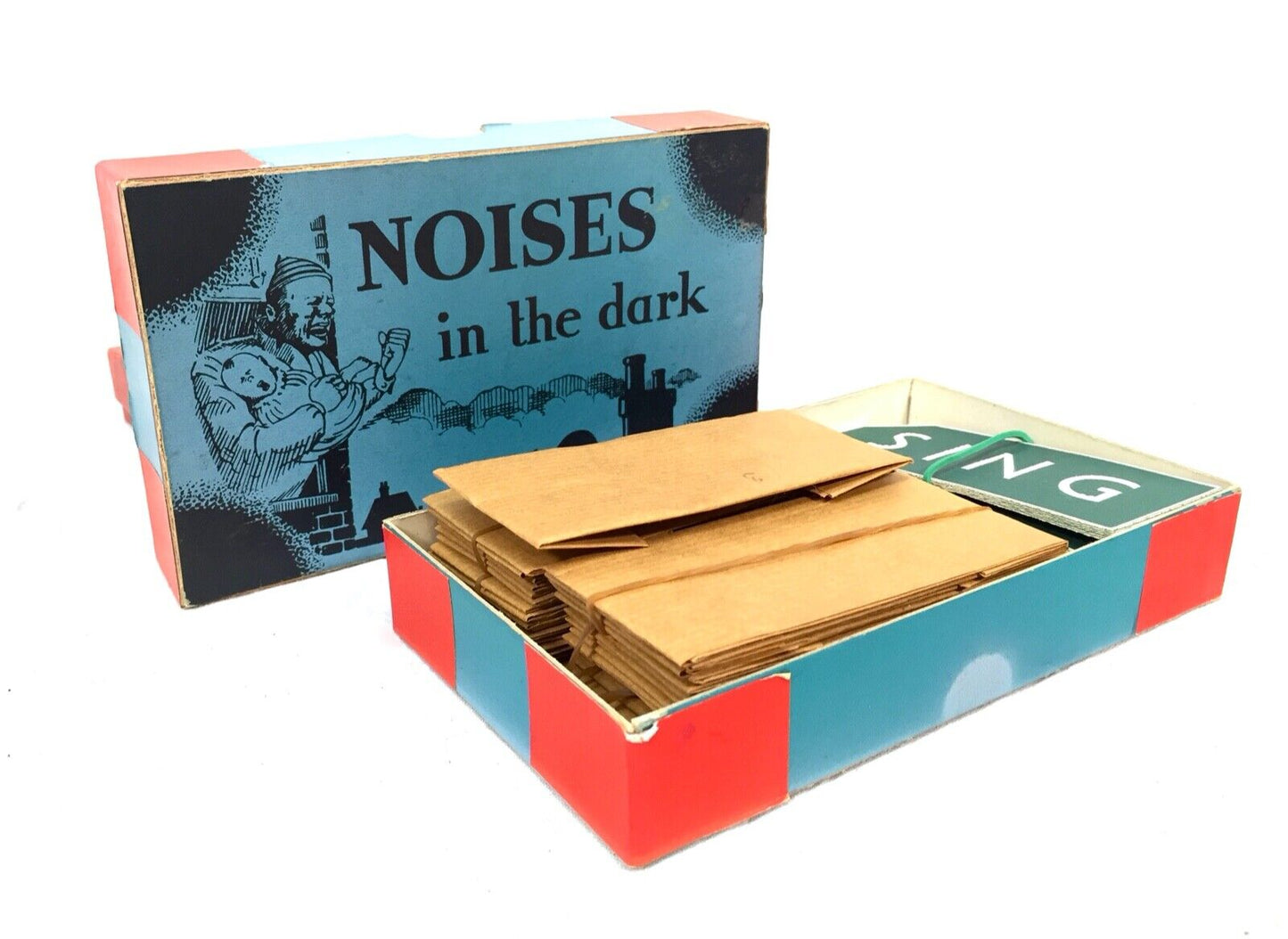 Vintage Original Noises in the Dark Card Game Eupex - WM Sessions Ltd 1980s