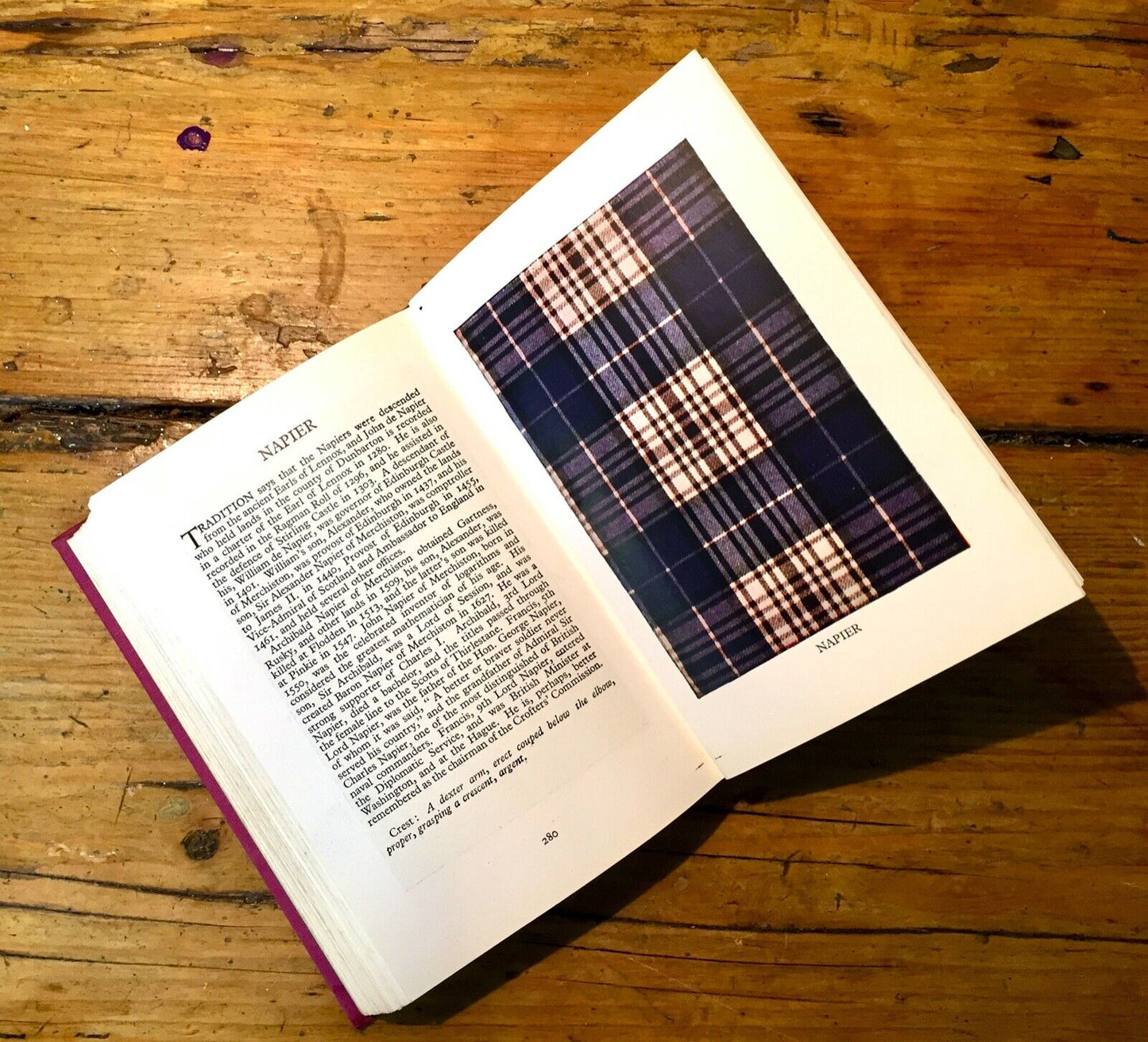 The Clans and Tartans of Scotland Hardback Book By Robert Bain, Scottish Kilts