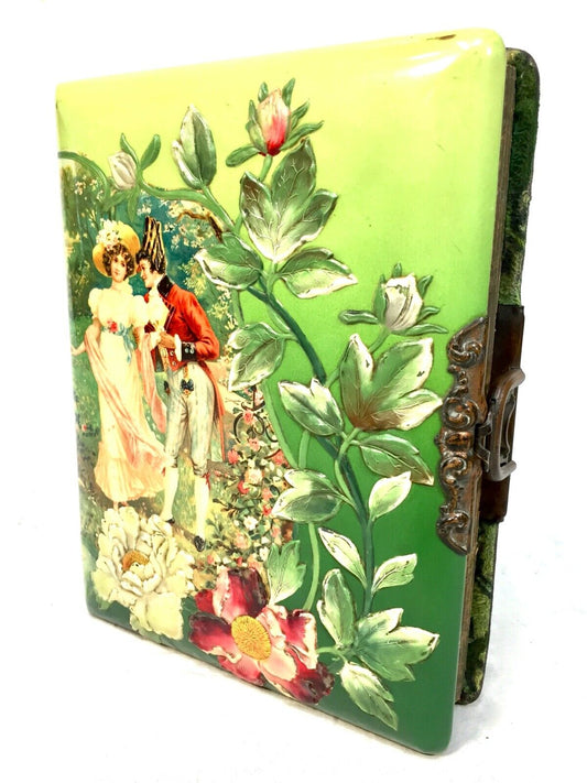 Antique Art Nouveau Celluloid Photo Album / Book / Victorian / c.1890 / 6 X 4