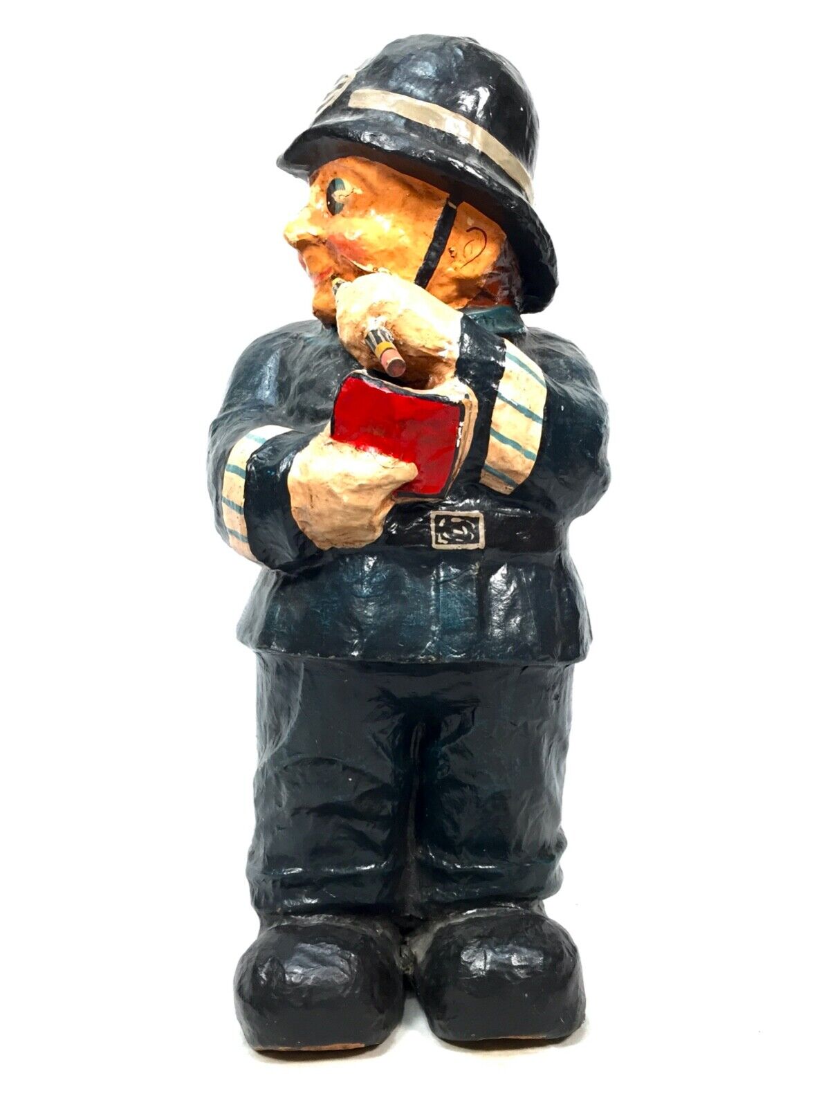 Antique Advertising - Papier Mache Figure of a Policeman / Statue / c.1950