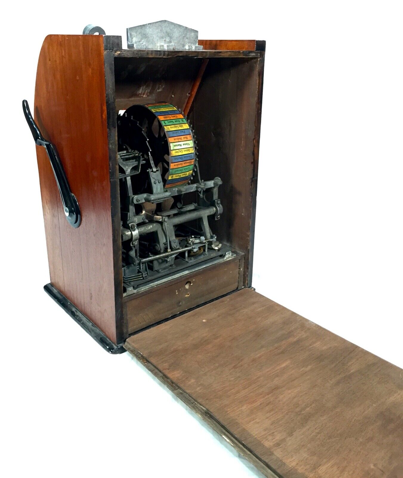 Antique One Arm Bandit Arcade Coin Operated Games Machine 'Film Stars' c.1940