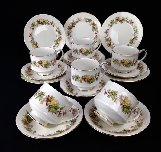 Royal Standard Tea Set / Afternoon Tea / Tea Cup And Saucer / Vintage / Floral