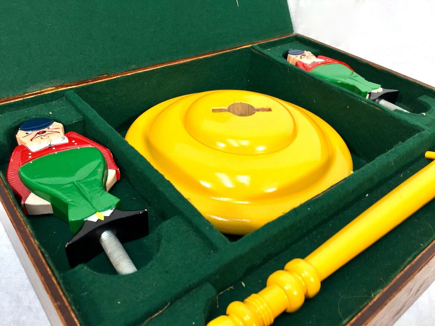 Vintage Tweedledum and Tweedledee Homemade Toy in Presentation Box / Antique