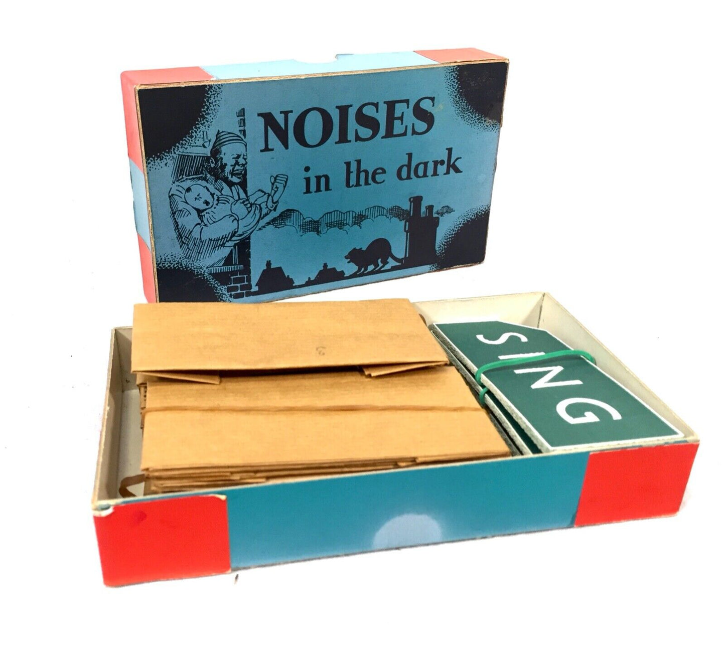 Vintage Original Noises in the Dark Card Game Eupex - WM Sessions Ltd 1980s