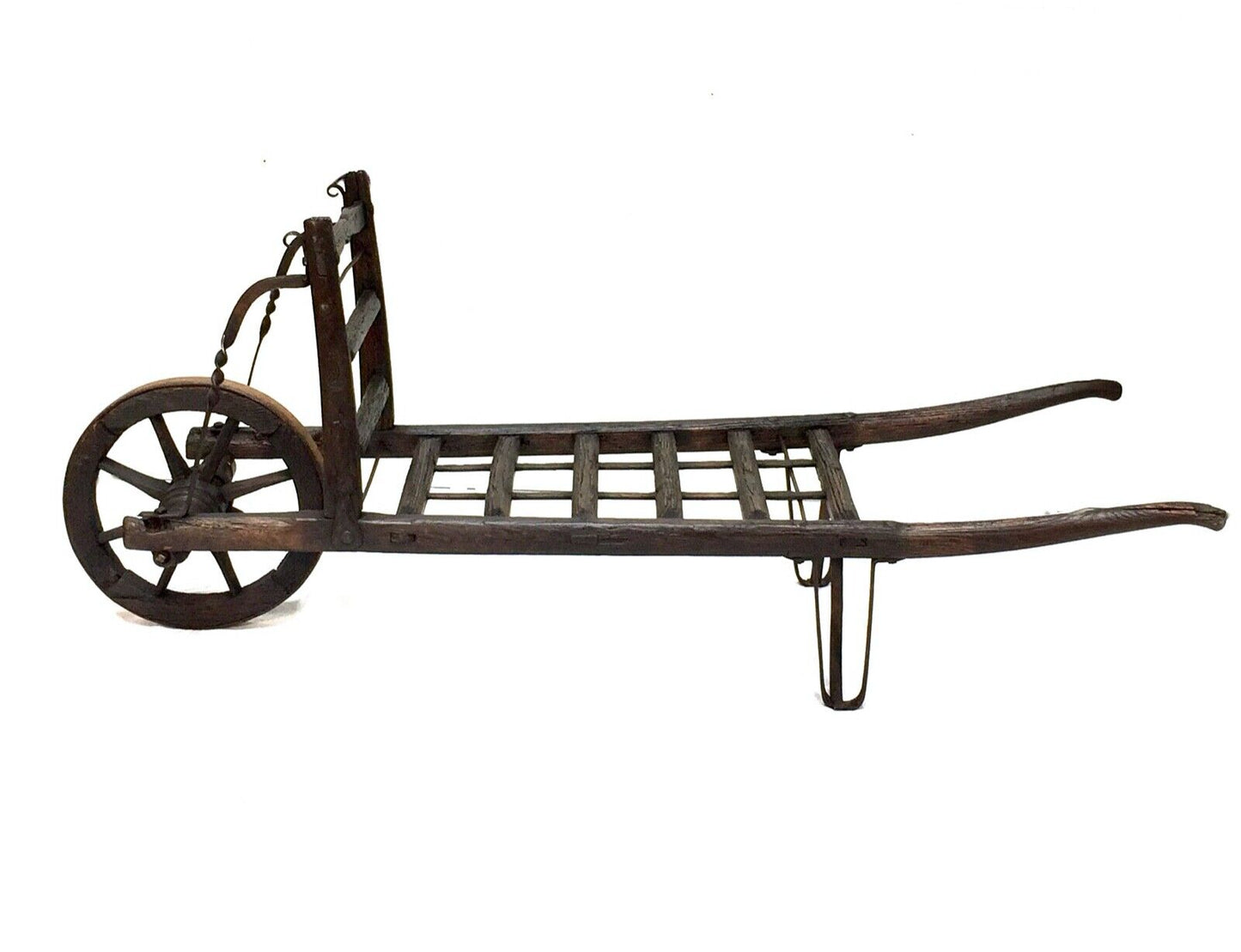 Antique 19th Century Hay Wheelbarrow Stand / Luggage Rack / Decorative c.1800