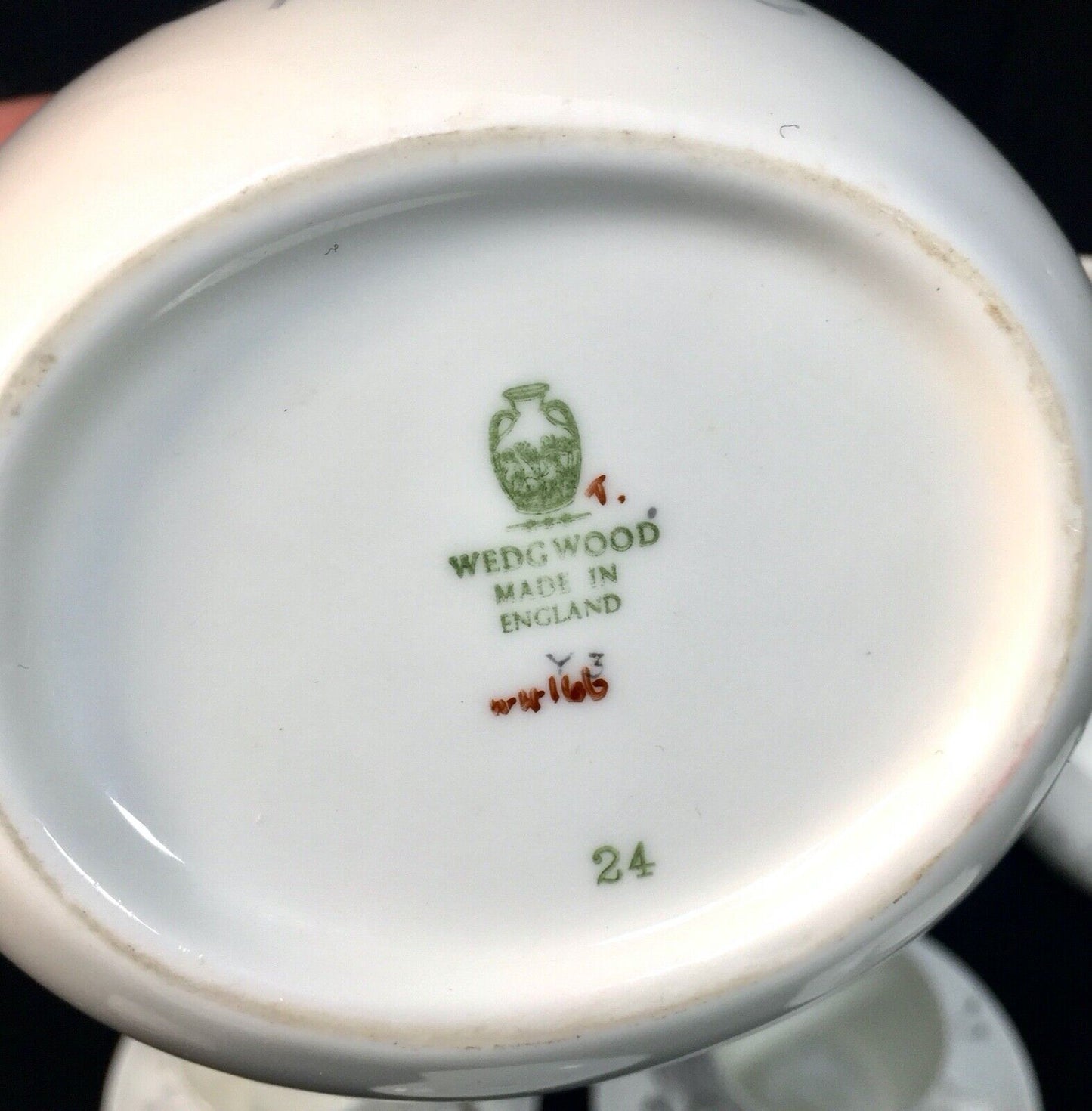 Antique Wedgwood Coffee Set - Wild Oats W4166 - For 6 People / Vintage China