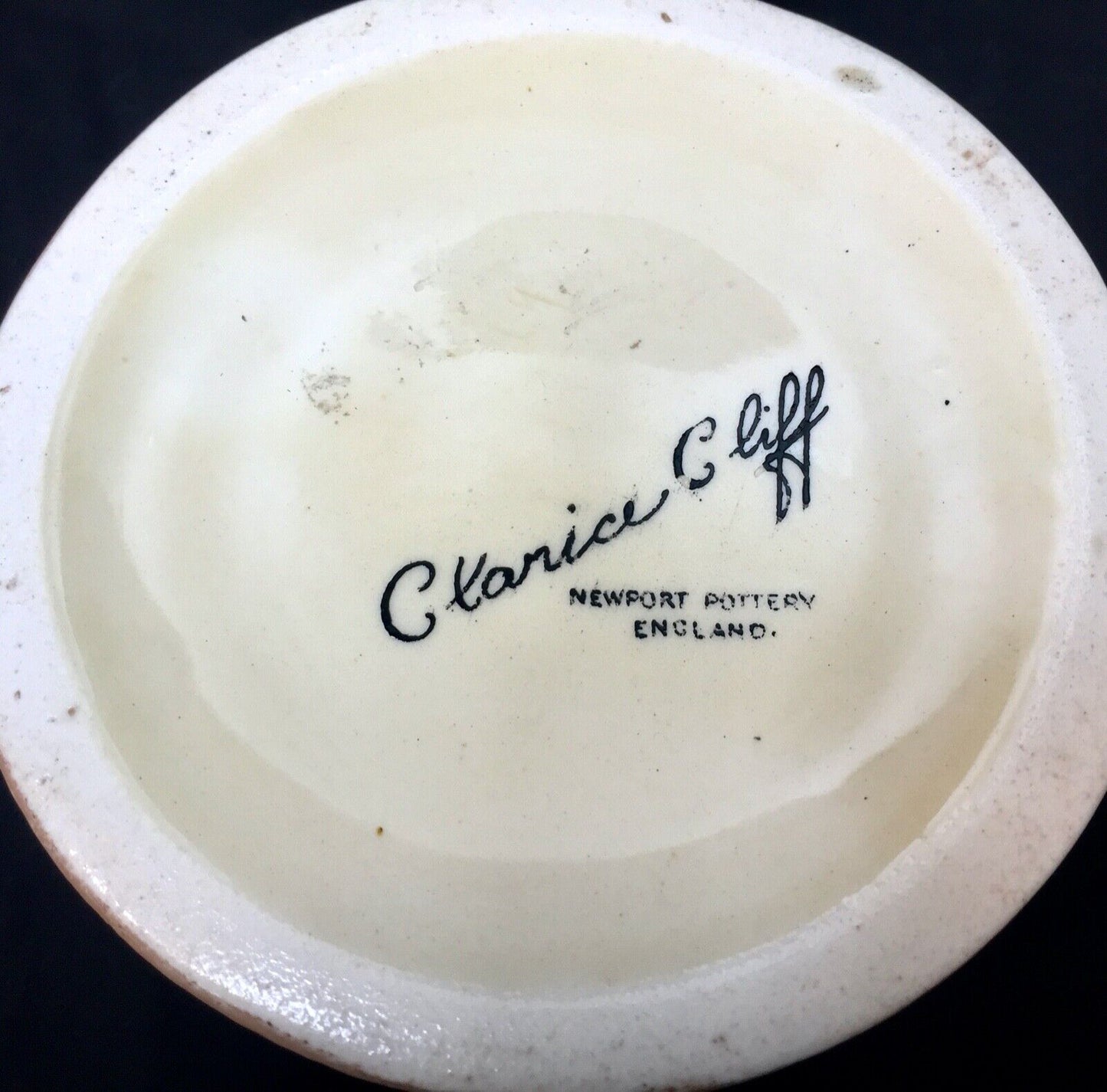 Clarice Cliff Capri Large Beehive Honey Pot Art Deco / Antique / Bizarre / c1934